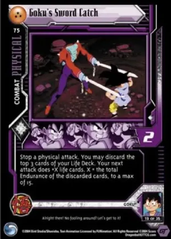 TopVault | Goku's Sword Catch #75
