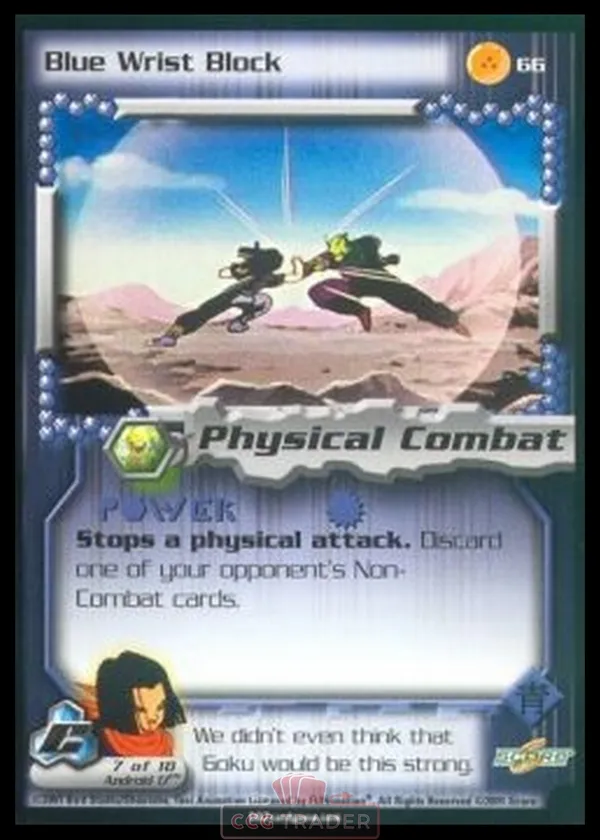 Blue Wrist Block #66