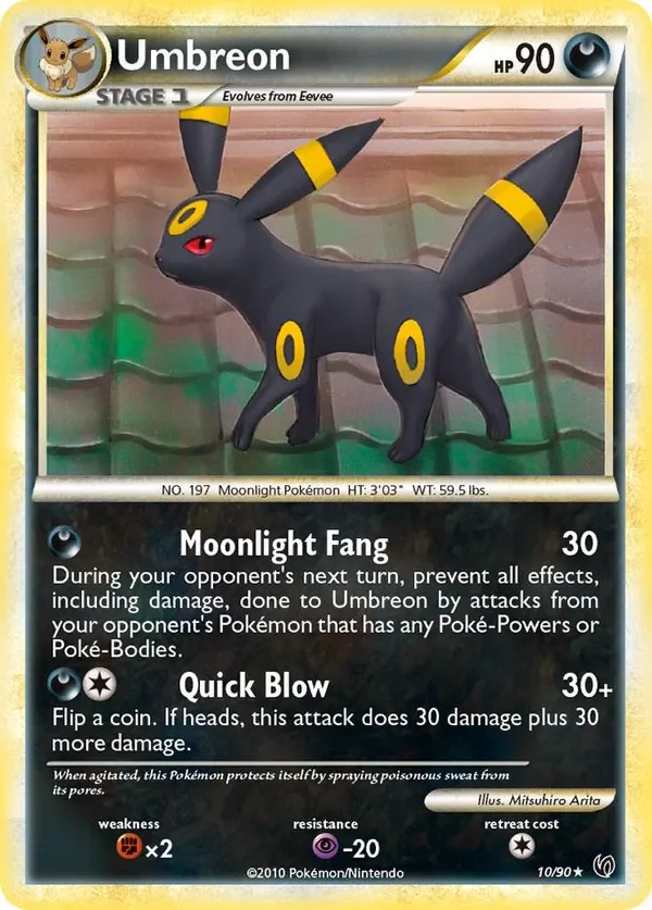 Umbreon #10 (Non-holo (Nightfall))