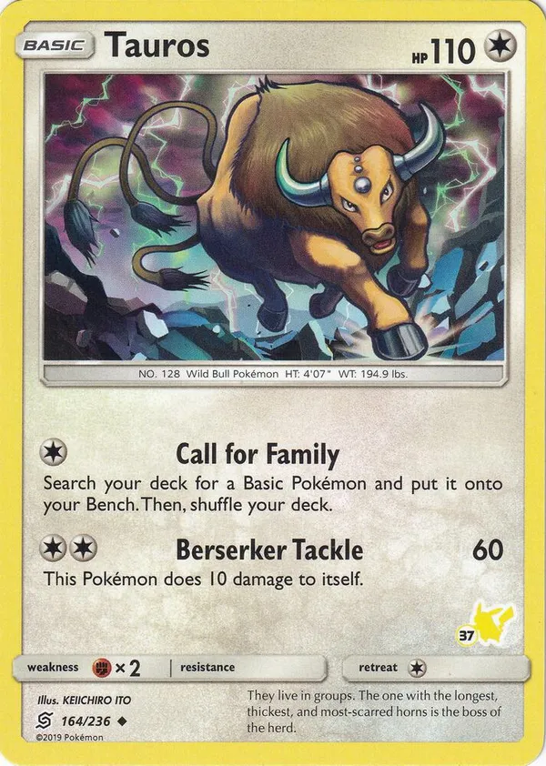 Tauros #37 ("37" Stamp)