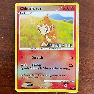 Chimchar #76 (Diamond & Pearl Stamped)