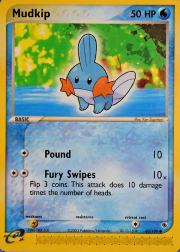 Mudkip #60 (Serial TWS-PRX-5LR)