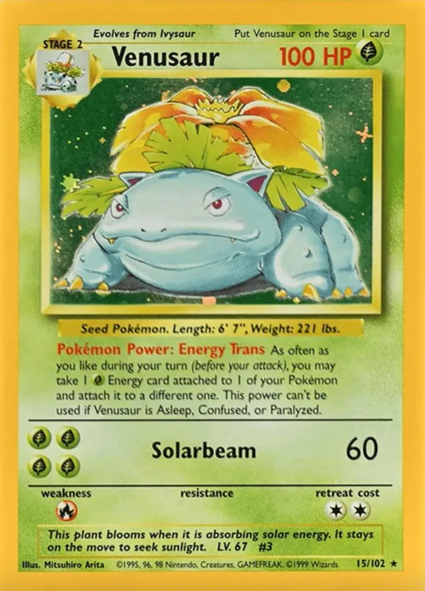 Venusaur #15 (Cosmos Holo)