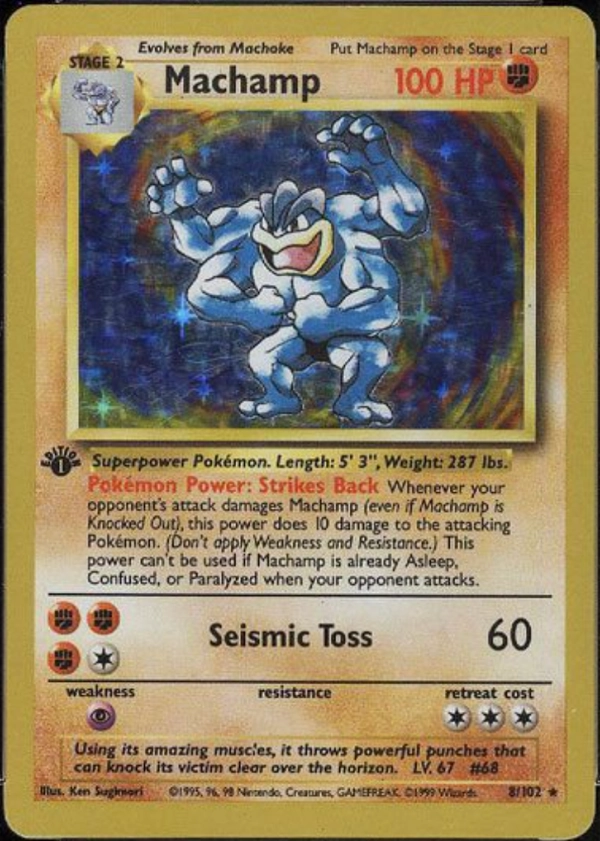 Machamp #8 (Gold Border)