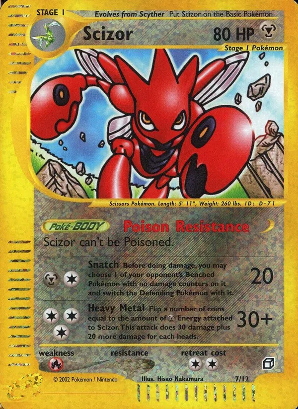 Scizor #32 (Box Topper (Jumbo))