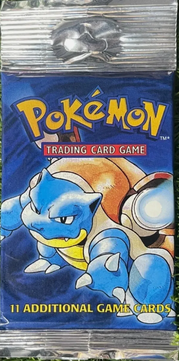 Booster Pack [Blastoise] (Hanger Crimp)