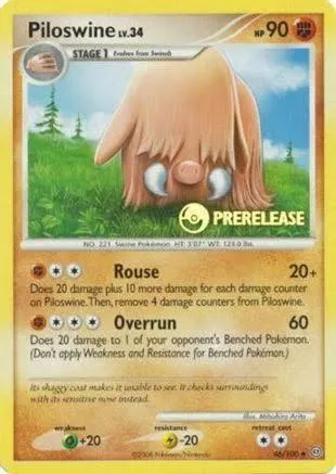 Piloswine #46 (Prerelease)