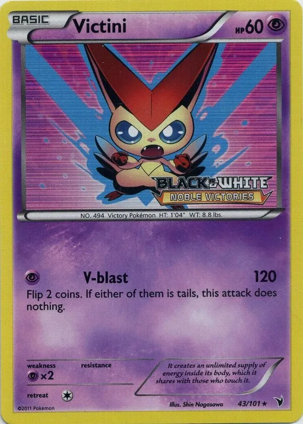 Victini #43 (Prerelease)