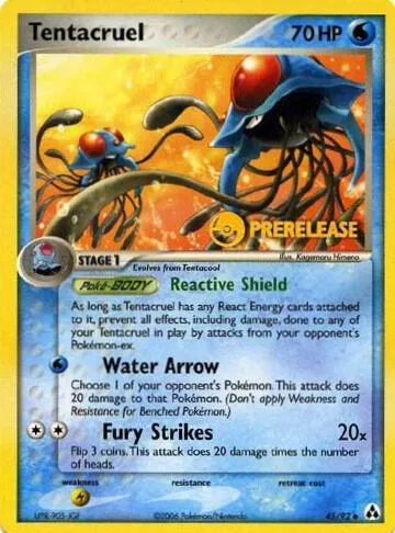 Tentacruel #45 (Prerelease)