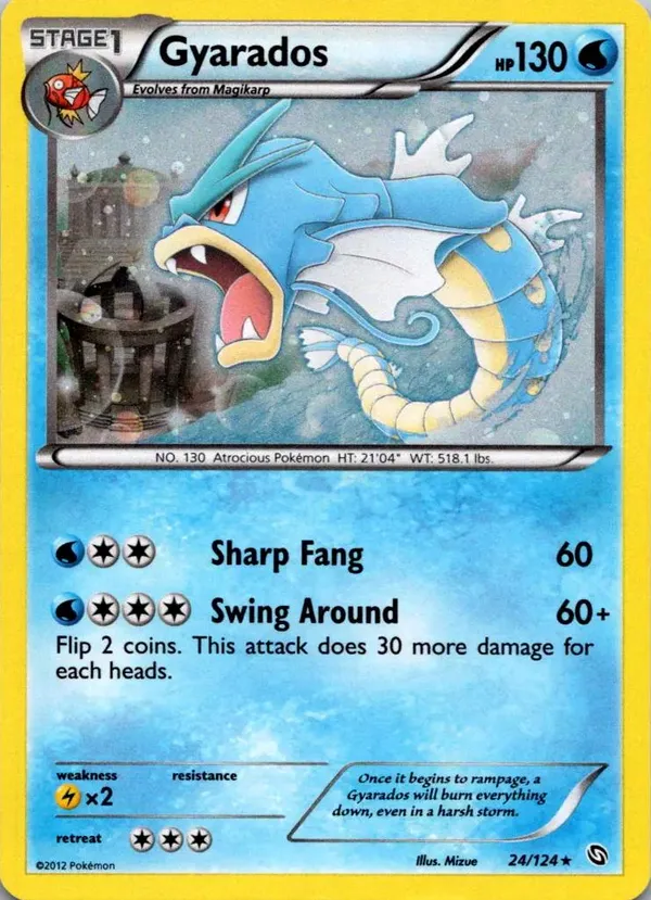 Gyarados #24 (Cosmos Holo)