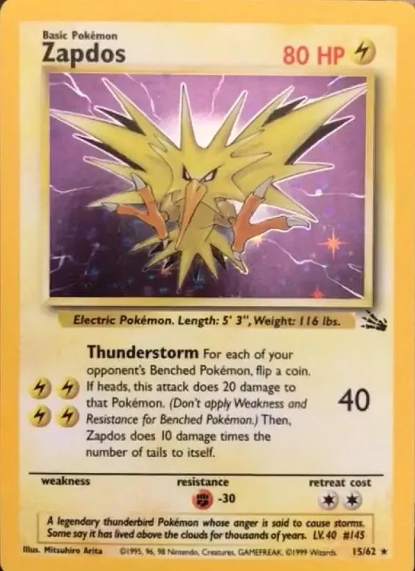 Zapdos #15 (Corrected Evolution Box)
