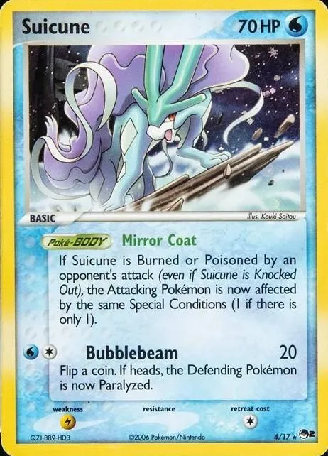 Suicune #4 (Holo)