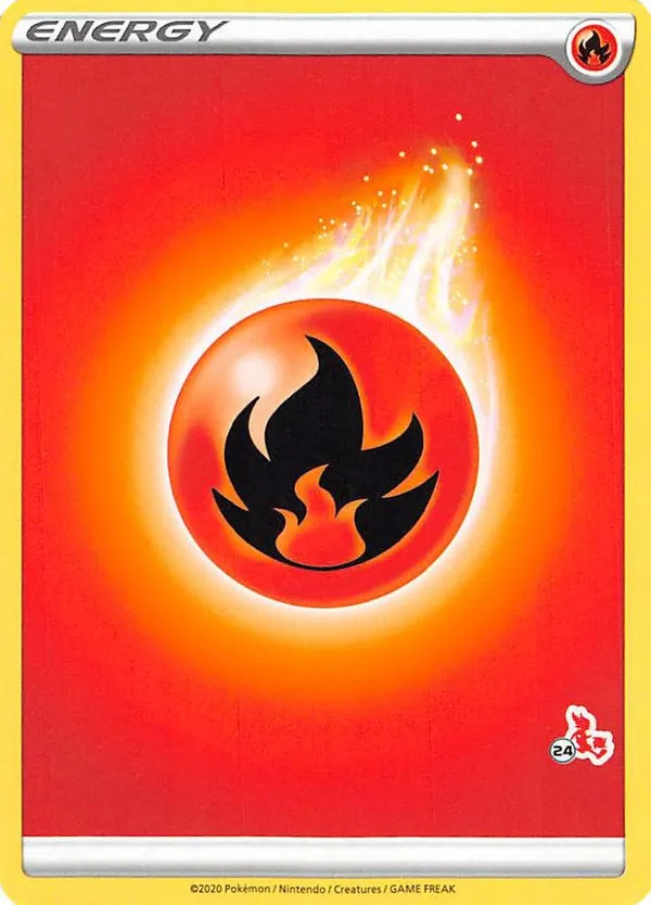 Fire Energy #24 ("24" Stamp)