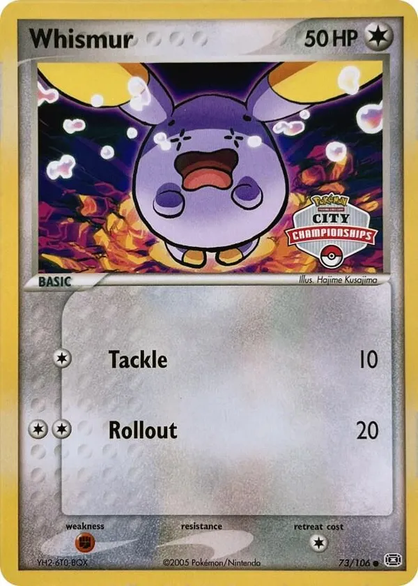 Whismur #73 (City Championships)