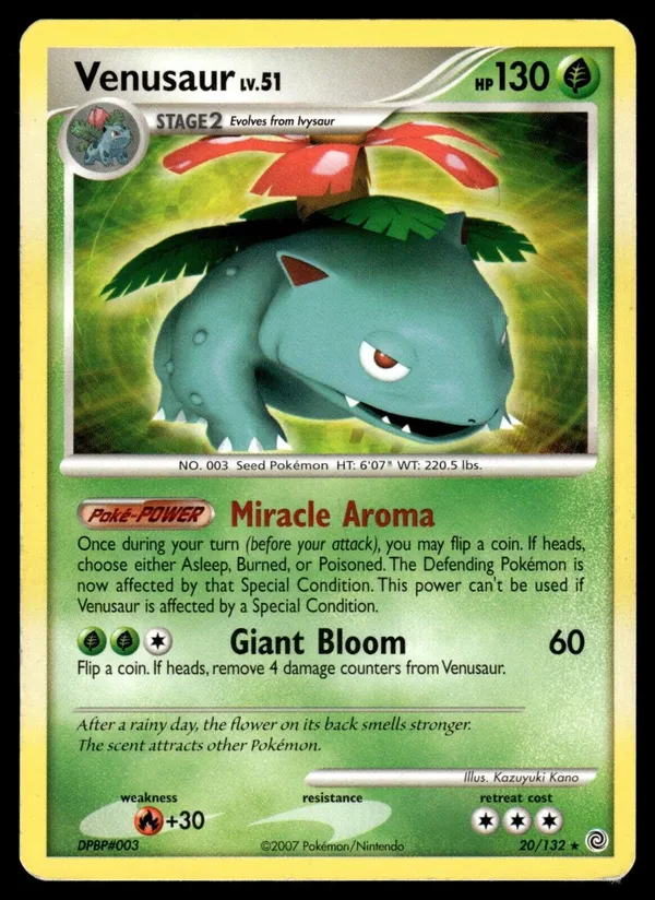 Venusaur #20 (Non-holo (Lavaflow))