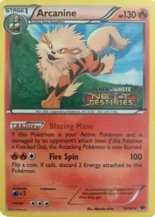 Arcanine #12 (Prerelease)