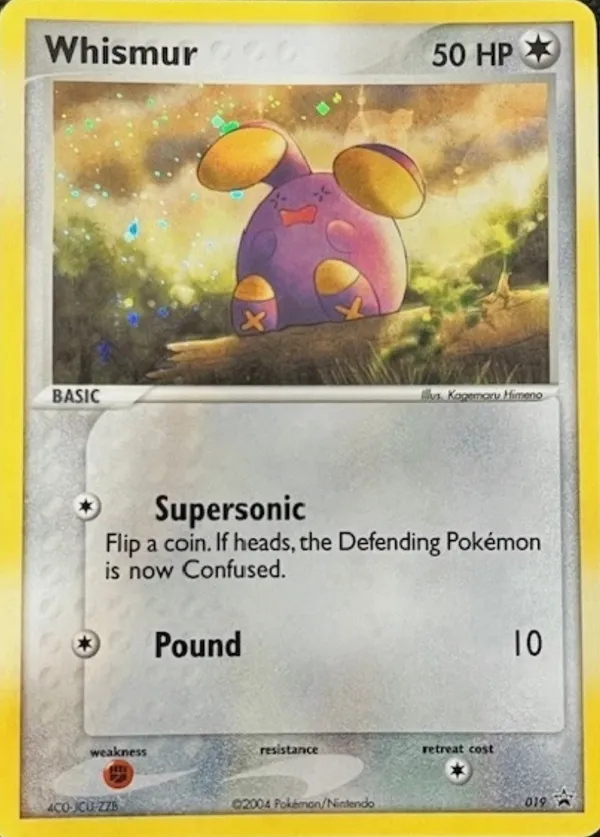 Whismur #19 (Cosmos Holo)