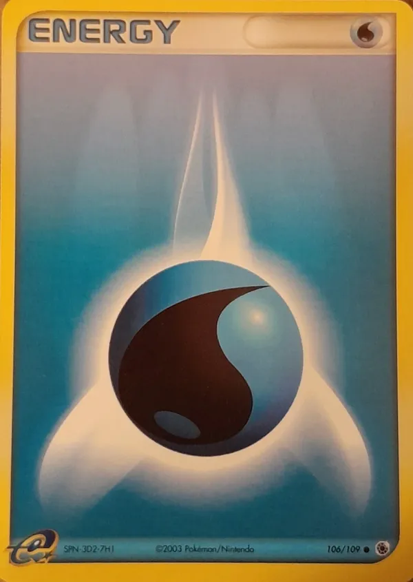 Water Energy #106 (Serial SPN-3D2-7H1)