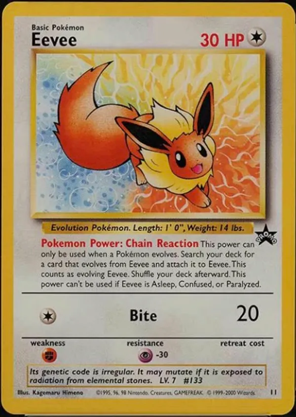 Eevee #11 (JR Stamp Rally (Non-Holo))