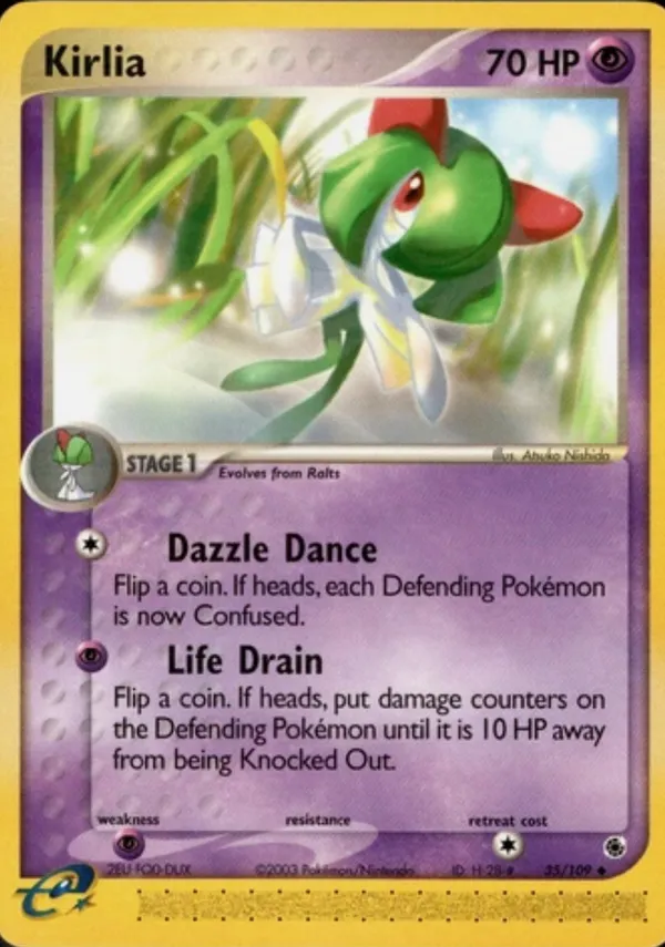 Kirlia #35 (Serial 2EU-FQ0-DUX)