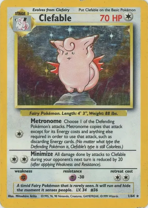Clefable #1 (No Set Symbol)