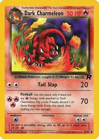 Dark Charmeleon #32 (Wizards (W) Stamp)