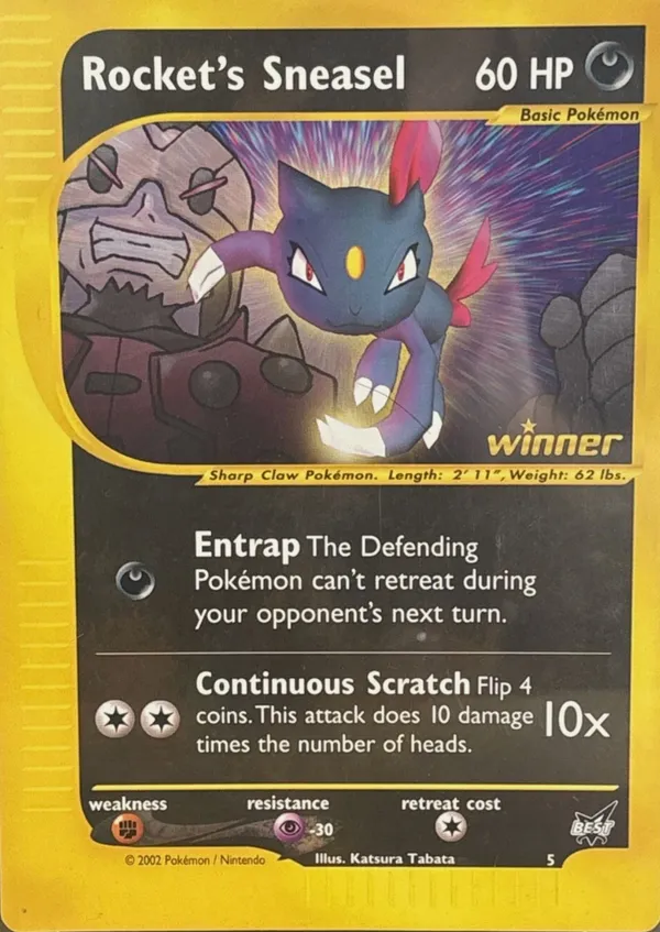 Rocket’s Sneasel #5 (Winner (Jumbo))