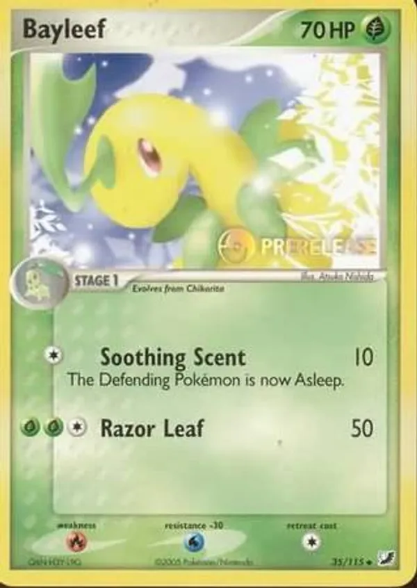 Bayleef #35 (Prerelease)