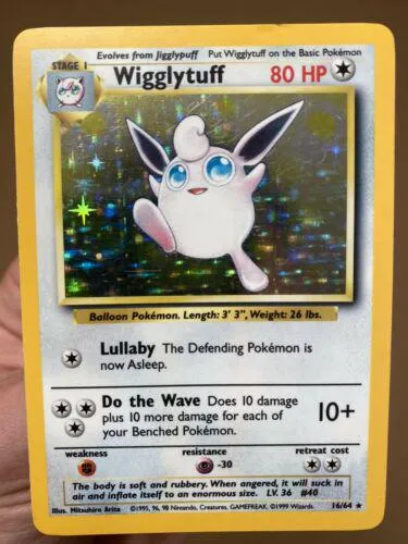 Wigglytuff #16 (No Set Symbol)