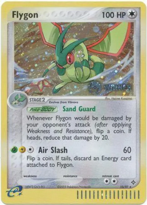 Flygon #15 (Winner Stamp)
