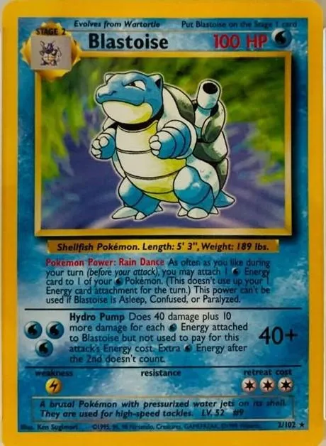 Blastoise #2 (Trainer Deck B)