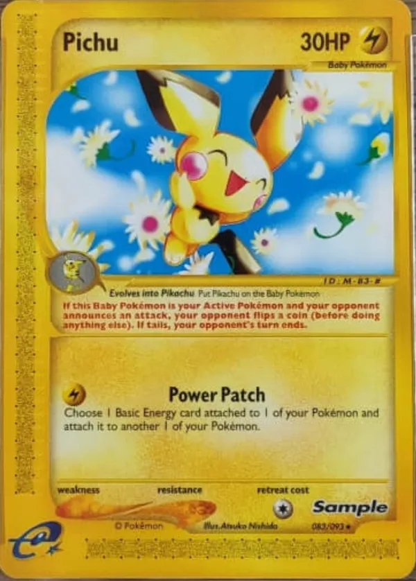 Pichu #83 (Sample Set)