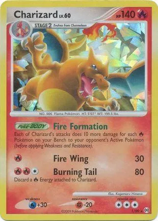 Charizard #1 (Cracked Ice Holo)