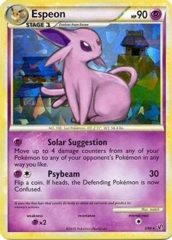 Espeon #2 (Cracked Ice Holo)
