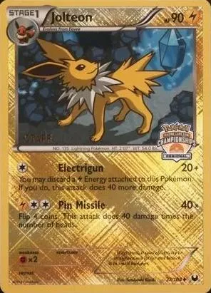 Jolteon #37 (Regional Championships (Staff))