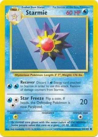 Starmie #64 (Trainer Deck B)