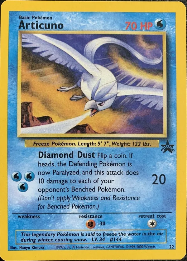 Articuno #22 (Corrected Illustrator)