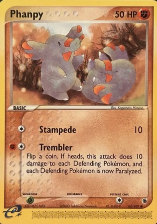 Phanpy #62 (Serial KZD-MZ5-MPX)