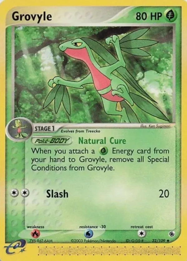 Grovyle #32 (Serial 7YS-R6T-6AM)