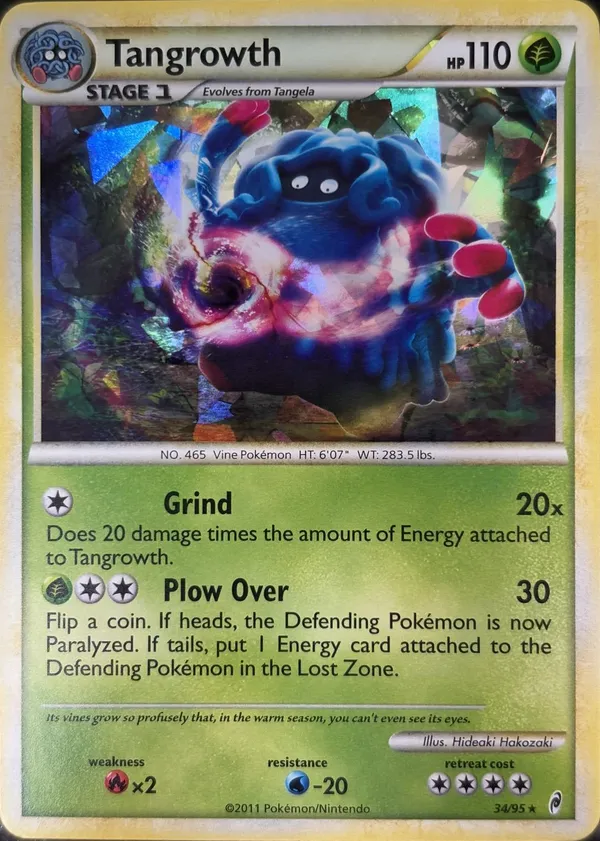 Tangrowth #34 (Cracked Ice Holo)