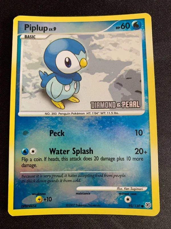 Piplup #93 (Diamond & Pearl Stamped)