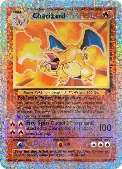 Charizard #3 (Box Topper (Jumbo))