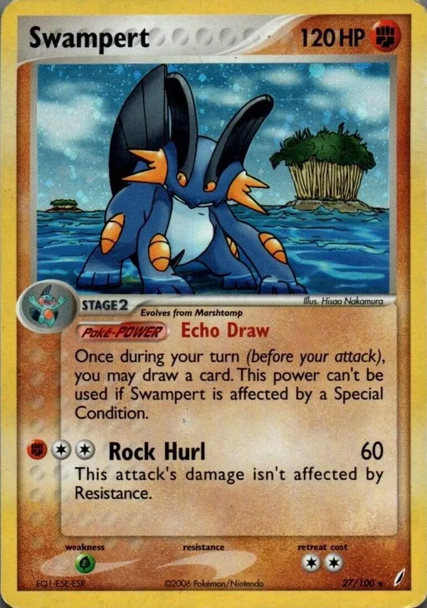 Swampert #27 (Holo (Earth Shower))