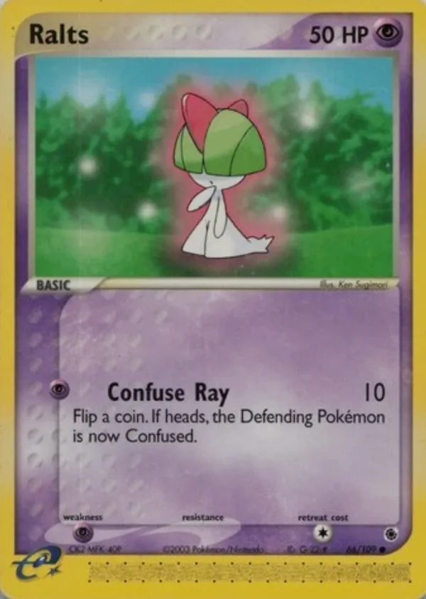 Ralts #66 (Serial CK2-MFK-40P)
