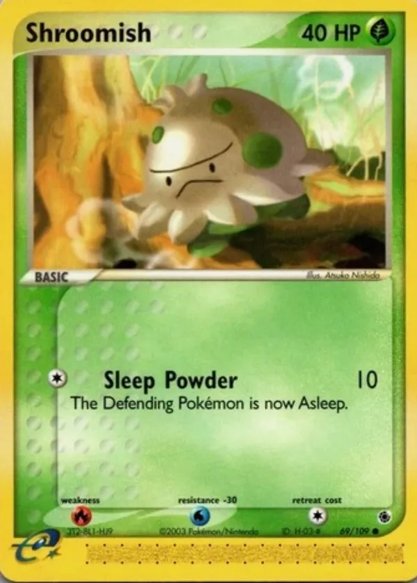 Shroomish #69 (Serial 3T2-8L1-HJ9)