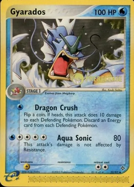 Gyarados #32 (Prerelease)