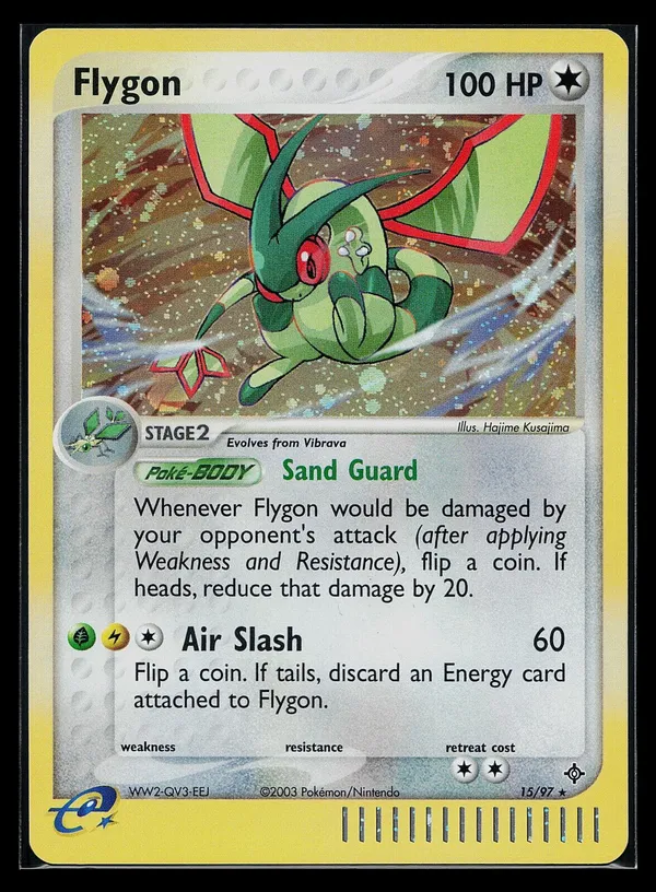 Flygon #15 (Cosmos Holo)