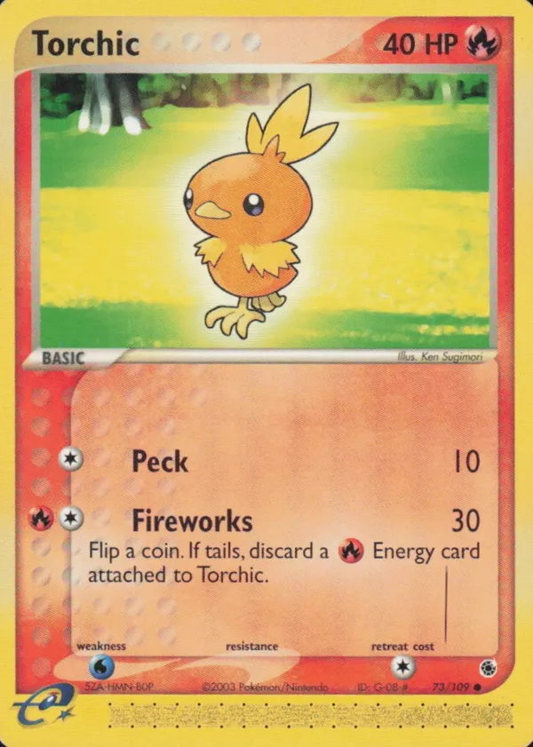 Torchic #73 (Serial 5ZA-HMN-B0P)