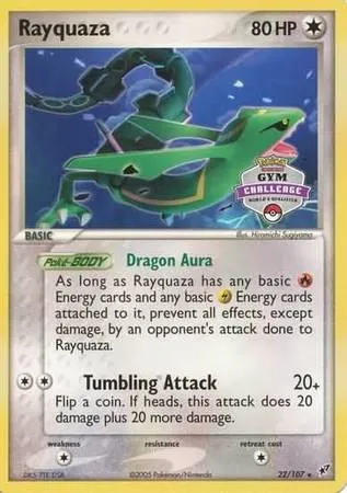 Rayquaza #22 (Gym Challenge)