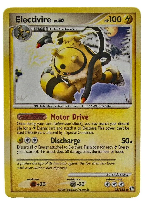 Electivire #25 (Cosmos Holo (Powerhouse))
